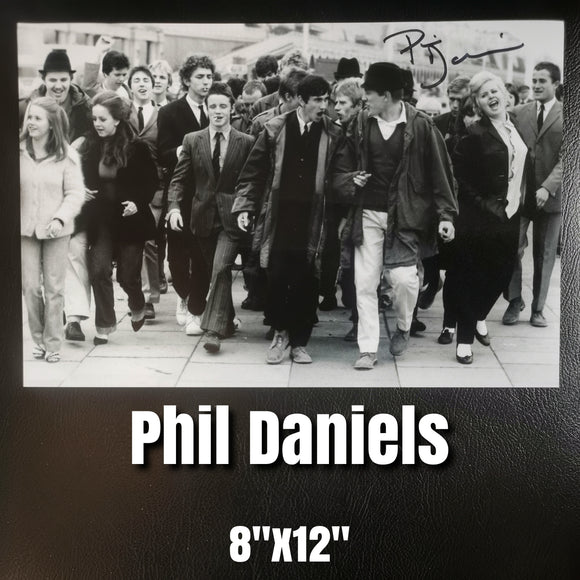 Phil Daniels Signed 'Quadrophenia' Photo