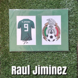 Raúl Jiménez Signed Mexico Displays