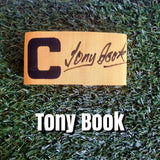 Tony Book Signed Captain's Arm Band