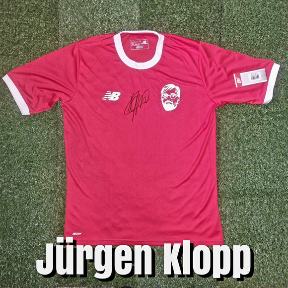 Jürgen Klopp Signed Custom New Balance Shirt