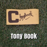 Tony Book Signed Captain's Arm Band