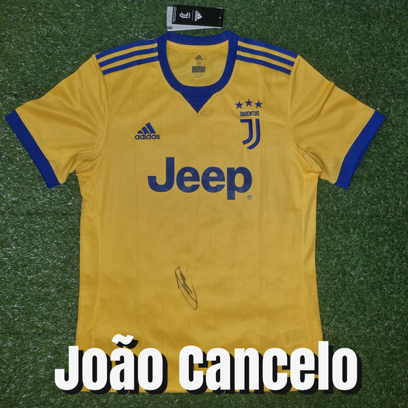 João Cancelo signed Juventus Away Shirt