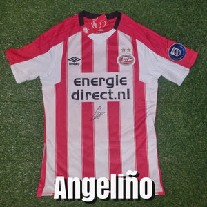 Angeliño Signed PSV Eindhoven Home Shirt