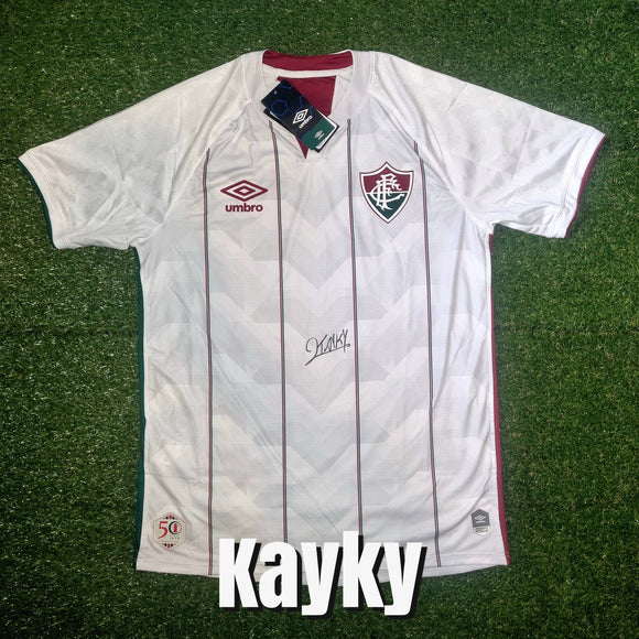 Kayky signed Fluminese Away Shirt