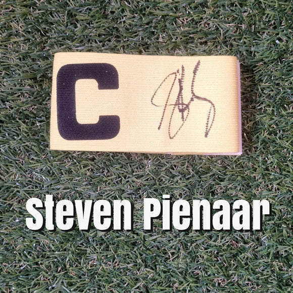 Steven Pienaar Signed Captain's Arm Band