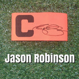 Jason Robinson Signed Captain's Arm Band