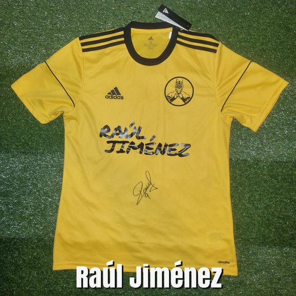 Raúl Jiménez Signed Custom Adidas Shirts