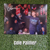 Cole Palmer Signed Manchester City Photos