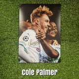 Cole Palmer Signed Manchester City Photos