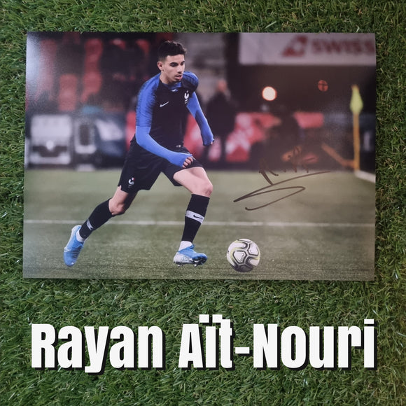 Rayan Aït-Nouri Signed France Photos