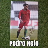 Pedro Neto Signed Portugal Photos