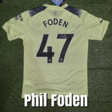 Phil Foden Signed Manchester City Shirts