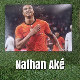 Nathan Aké signed Netherlands Photos