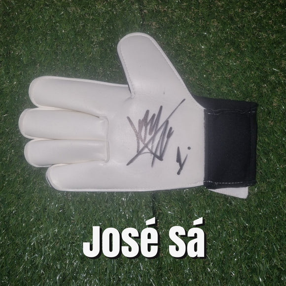 José Sá Signed Puma Gloves
