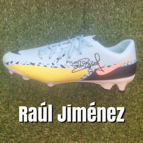 Raul Jimenez signed Nike Boots