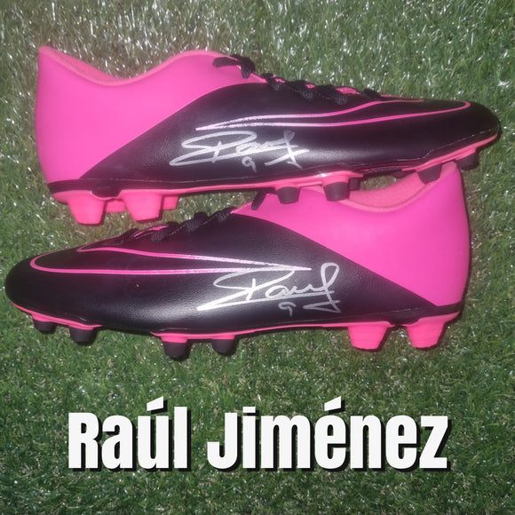 Raul Jimenez signed Nike Boots