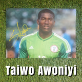 Taiwo Awoniyi Signed Nigeria Photo