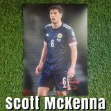 Scott Mckenna Signed Scotland Photos