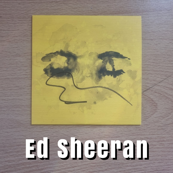 Ed Sheeran signed 'Eyes Closed' CD