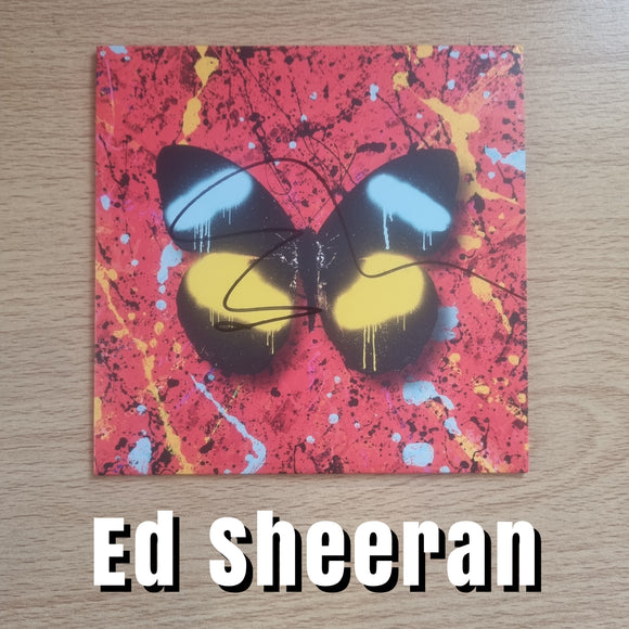  Ed Sheeran signed 'Overpass Graffiti' CD