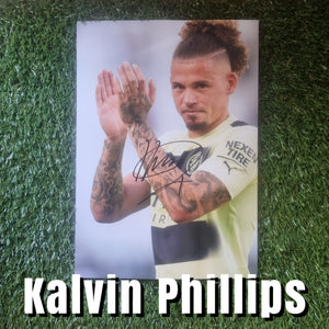 Kalvin Phillips Signed Manchester City Photos