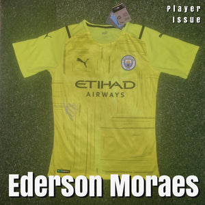 Ederson Moraes Signed Player Issue 2021/22 Manchester City Shirt