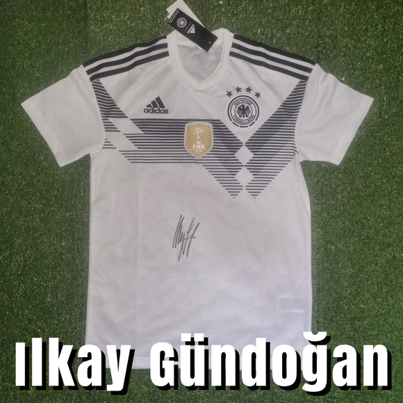 ılkay Gündoğan Signed Germany Home Shirt