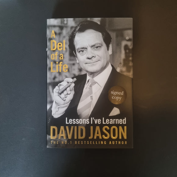 David Jason signed 'Lessons I've Learned' Book