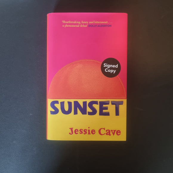 Jessie Cave signed 'Sunset' Book