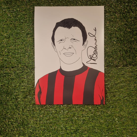 Mike Summerbee Signed Limited Edition Manchester City Prints
