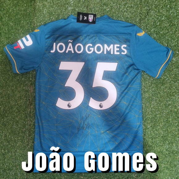 João Gomes Signed Wolverhampton Wanderers Away Shirt
