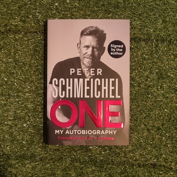 Peter Schmeichel signed 'One' Book